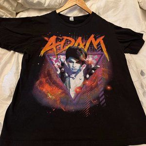 Adam Lambert Glam Nation Tour 2010 T-Shirt Size M